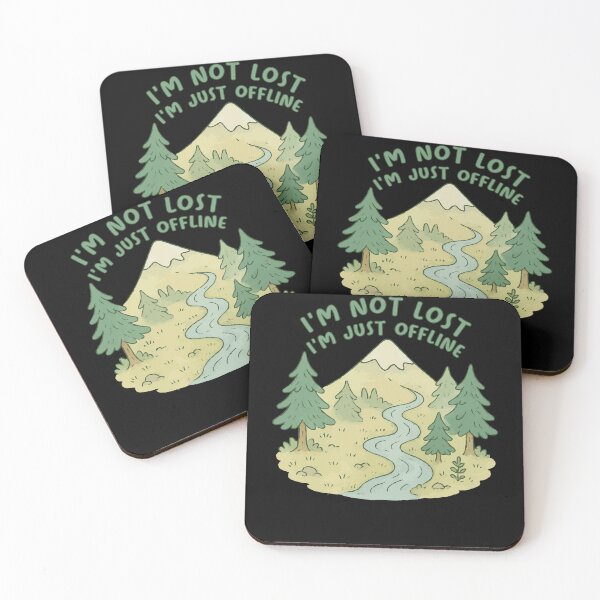 Item preview, I'm Not Lost I'm Just Offline Prepper Survival designed and sold by LuminOrb.