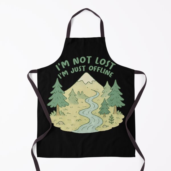 Item preview, I'm Not Lost I'm Just Offline Prepper Survival designed and sold by LuminOrb.