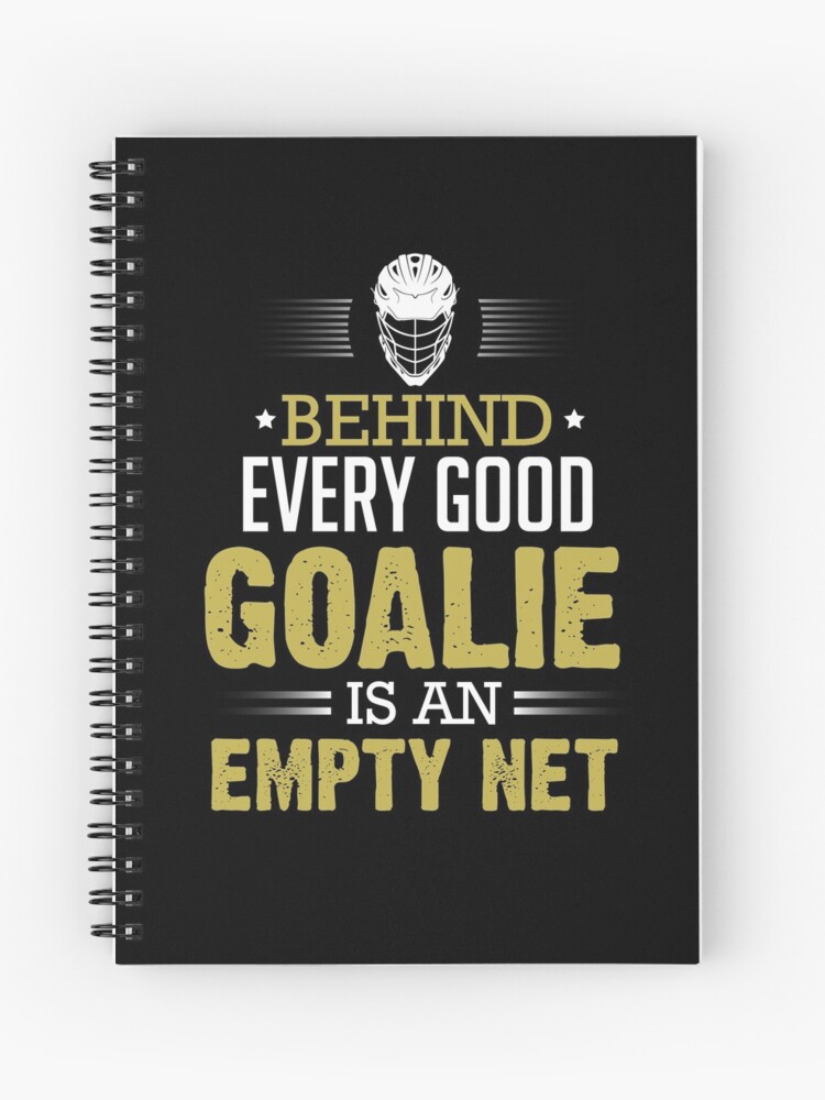 Field Hockey Goalie Spiral Notebook for Sale by hookfreaks