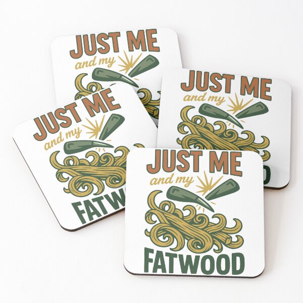 Item preview, Just Me And My Fatwood Prepper Survival designed and sold by LuminOrb.