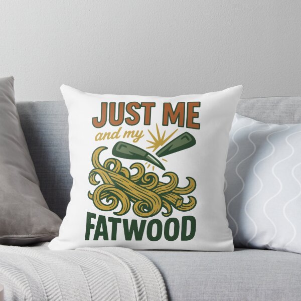 Item preview, Just Me And My Fatwood Prepper Survival designed and sold by LuminOrb.
