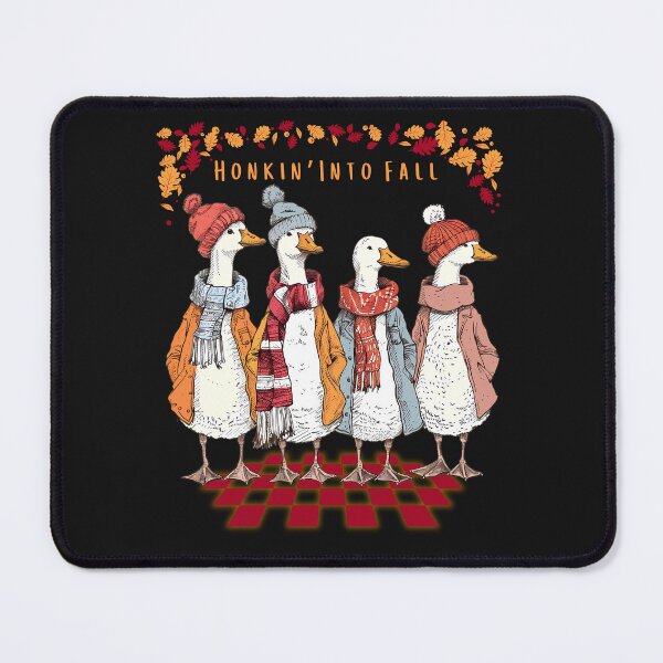 Item preview, Honkin’ Into Fall Silly Autumn Goose Illustration Art designed and sold by MTJ-Mushrooms.