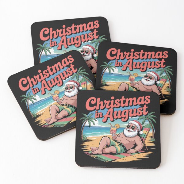 Item preview, Christmas In August Santa Beach Summer designed and sold by Davidpama.