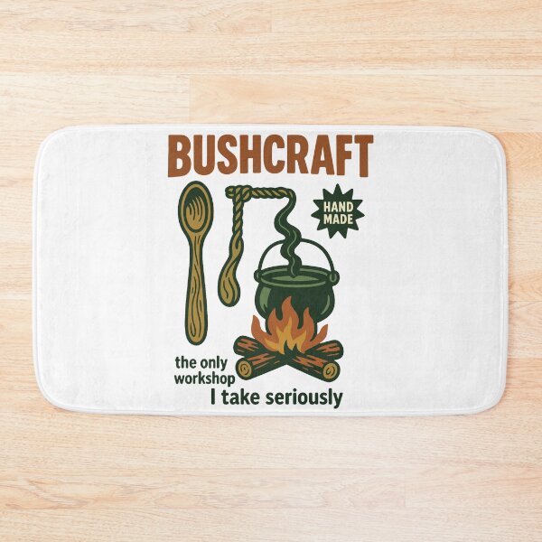 Item preview, Bushcraft Prepper Survival Bushcrafting Workshop designed and sold by LuminOrb.