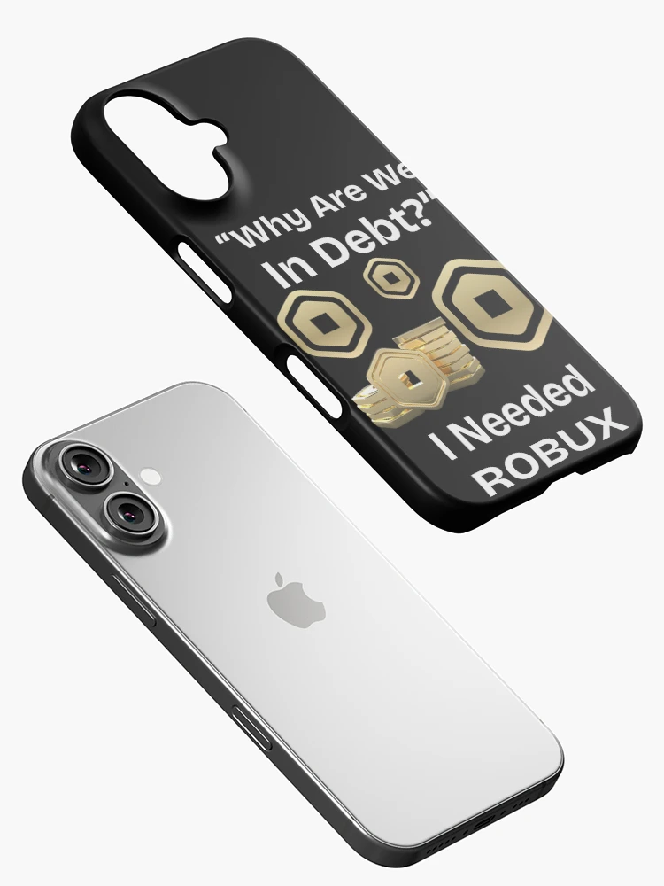 Thumbnail 2 of 4, iPhone Case, I Need ROBUX designed and sold by Urban-Threadss.