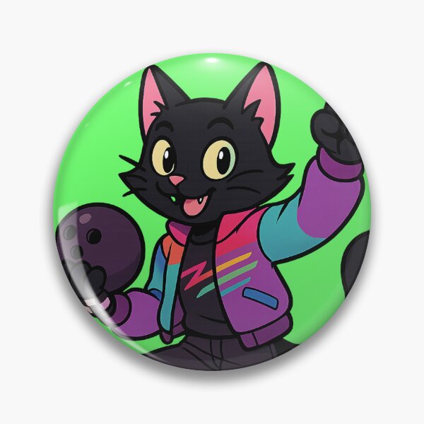 Item preview, 90's Bowling Alley Cool Cat designed and sold by Marie-Frankie.