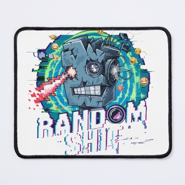 Item preview, Glitch Robot "Random Sh!t" PNG - Funny designed and sold by Charlietule.