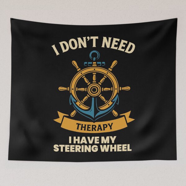 Item preview, Funny Saying Ship Boat Captain I Don't Need designed and sold by LuminOrb.