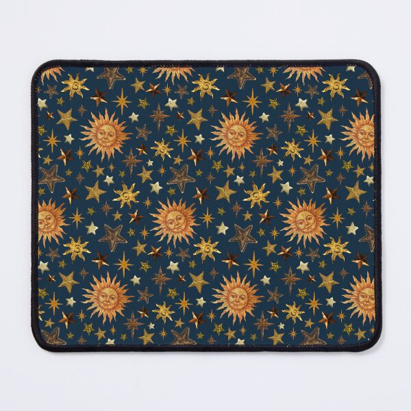 Item preview, Vintage Star Print Collage in Navy designed and sold by doodlebymeg.