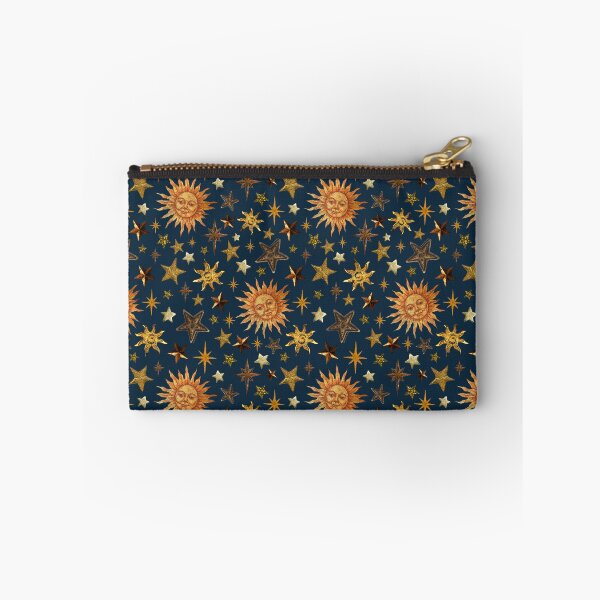 Item preview, Collage con estampado de estrellas vintage en azul marino designed and sold by doodlebymeg.