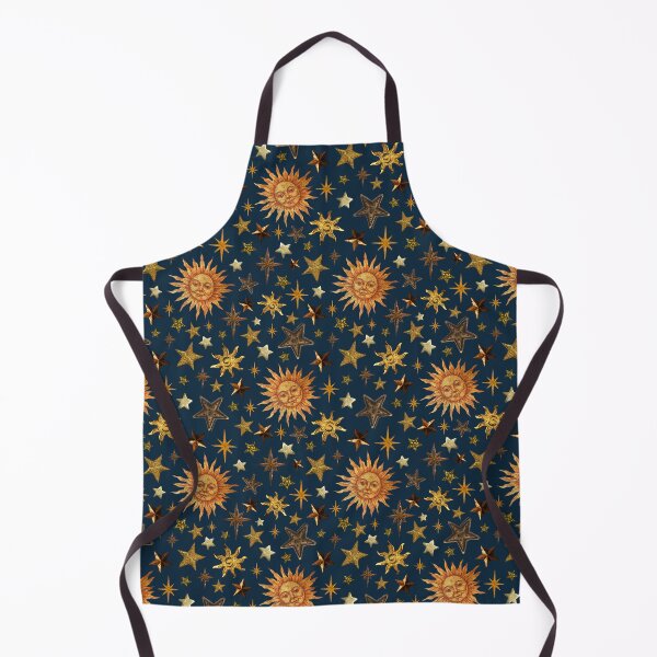 Item preview, Vintage Star Print Collage in Navy designed and sold by doodlebymeg.