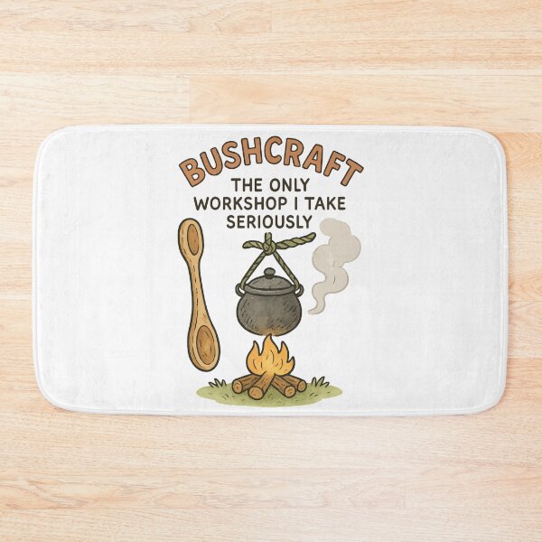 Item preview, Bushcraft Prepper Survival Bushcrafting Workshop designed and sold by LuminOrb.