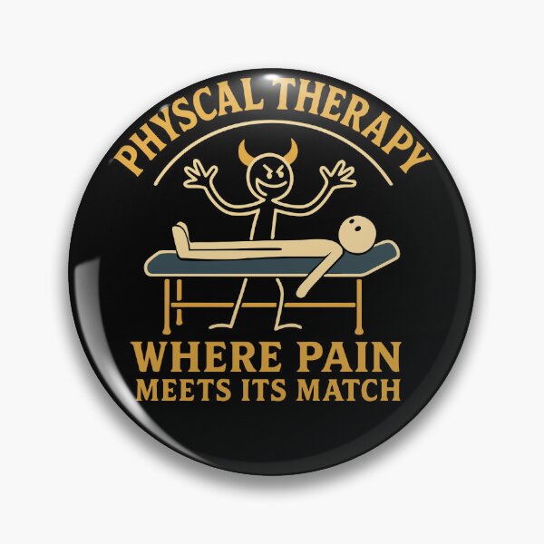 Item preview, Physiotherapy Funny Where Pain Meets Its Match designed and sold by LuminOrb.