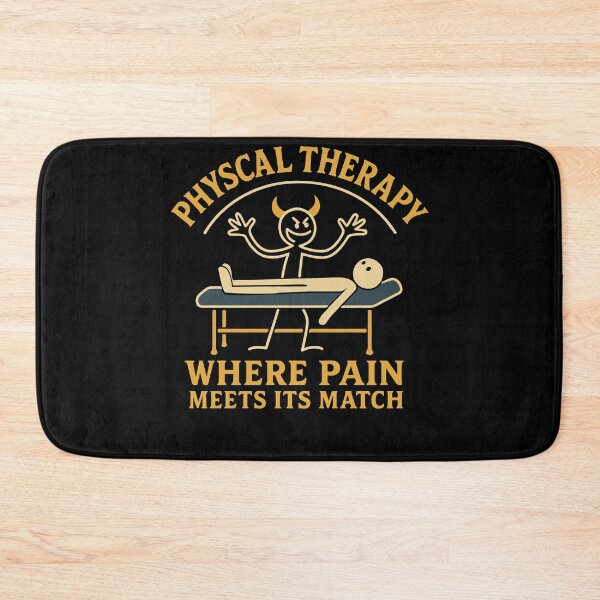 Item preview, Physiotherapy Funny Where Pain Meets Its Match designed and sold by LuminOrb.