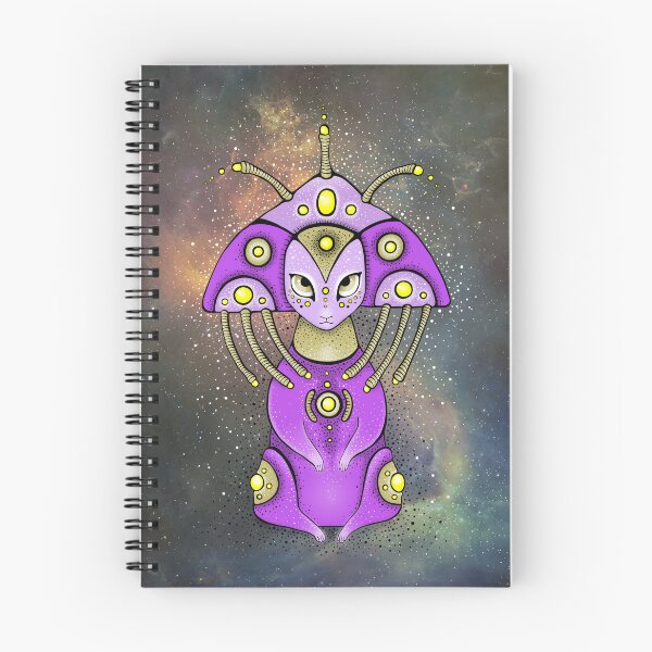 Item preview, Fantastic Space Cute Alien Zyabra designed and sold by ZyabraArt.