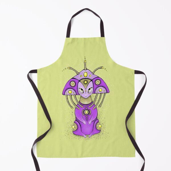 Item preview, Fantastic Space Cute Alien Zyabra designed and sold by ZyabraArt.