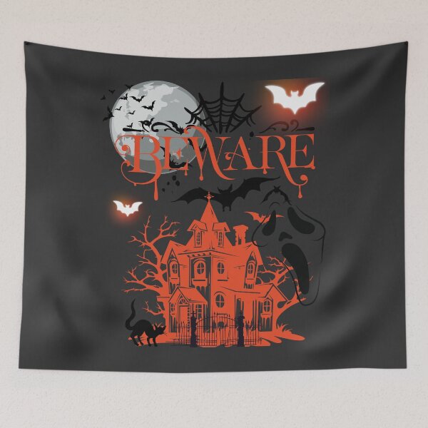 Item preview, Beware spooky house  designed and sold by DżodżoJoy.