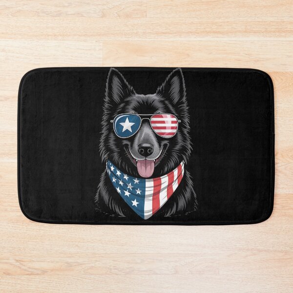 Item preview, Belgian Sheepdog Dog 4th Of July American Independence Day designed and sold by BakeryDozen.