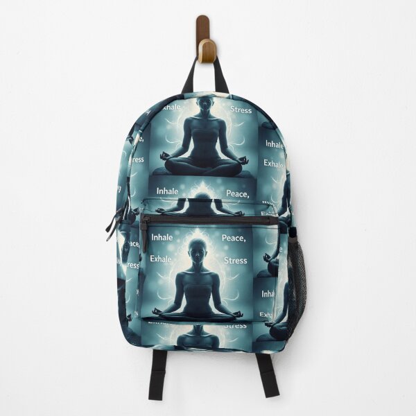 Item preview, Inhale Peace, Exhale Stress designed and sold by Siddhaaura.