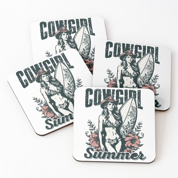 Item preview, Cowgirl Summer Floral Retro Western designed and sold by Jcat7.