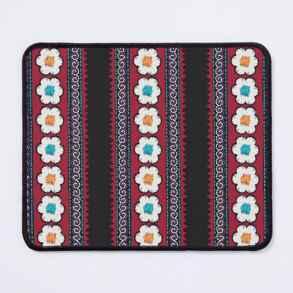 Item preview, colorful fabric with flowers designed and sold by Studiowup.