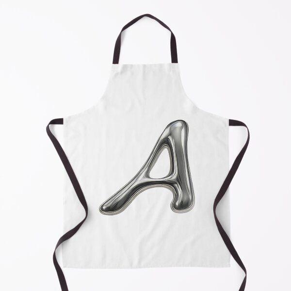 Item preview, Initial A - 3D Liquid Metal Font designed and sold by uncoXab.