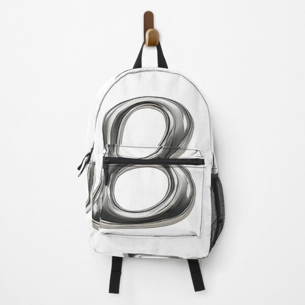 Item preview, Initial B - 3D Liquid Metal Font designed and sold by uncoXab.