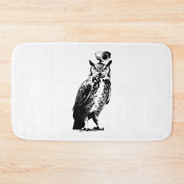 Item preview, Banksy Surveillance Owl - Always Watching designed and sold by hamishby.