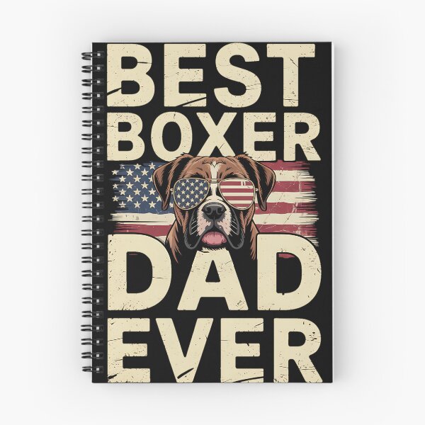 Item preview, Best Boxer Dad Ever Dog Lover American Flag designed and sold by BakeryDozen.
