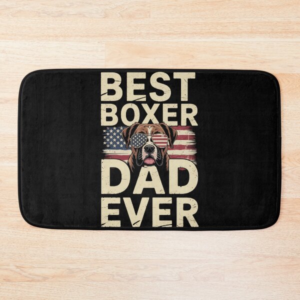 Item preview, Best Boxer Dad Ever Dog Lover American Flag designed and sold by BakeryDozen.