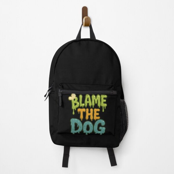 Item preview, Blame the Dog Slobber Typography Funny Pet Quote designed and sold by Uglyandcute.