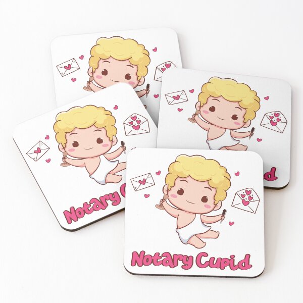 Item preview, Cute Notary Cupid Valentine’s Day Design designed and sold by NotaryLife.