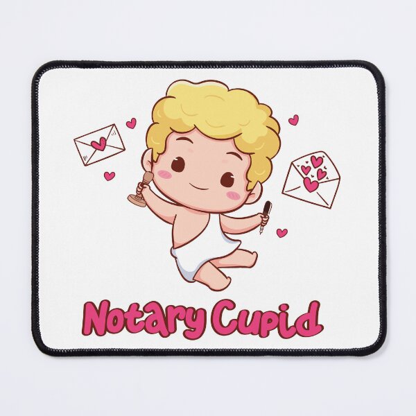 Item preview, Cute Notary Cupid Valentine’s Day Design designed and sold by NotaryLife.