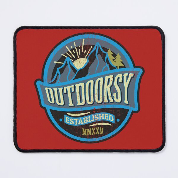 Item preview, Outdoorsy Badge designed and sold by HappyDoodleBoy.