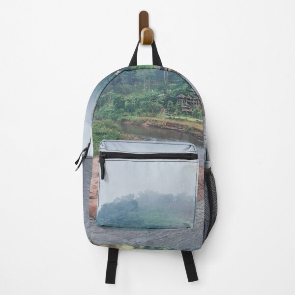Item preview, Misty River Valley Landscape - Serene Nature View. designed and sold by Kopii Art.