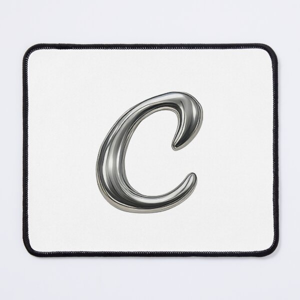 Item preview, Initial C - 3D Liquid Metal Font designed and sold by uncoXab.