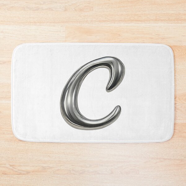 Item preview, Initial C - 3D Liquid Metal Font designed and sold by uncoXab.