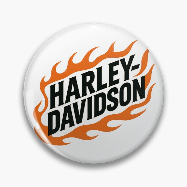 Item preview, harley davidson stylized logo with flames designed and sold by enzoade.