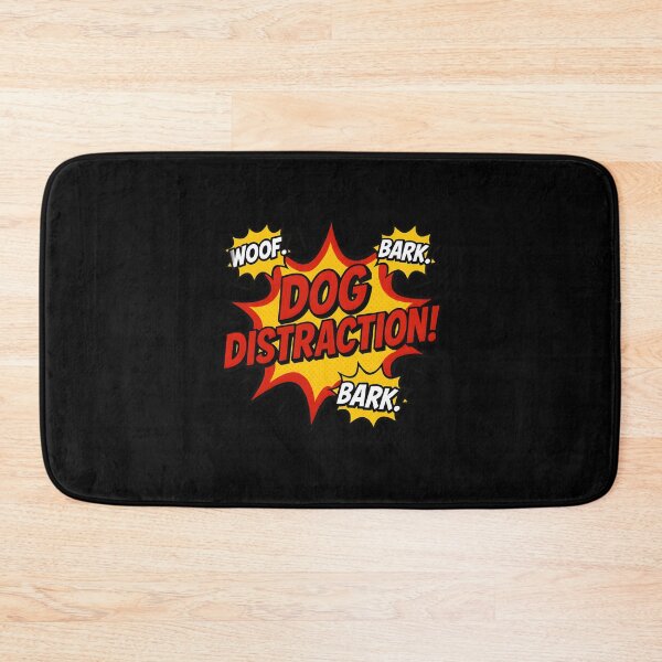 Item preview, Dog Distraction Comic Style Typography Design designed and sold by Uglyandcute.