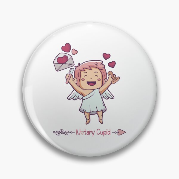 Item preview, Happy Notary Cupid Valentine’s Day Design designed and sold by NotaryLife.