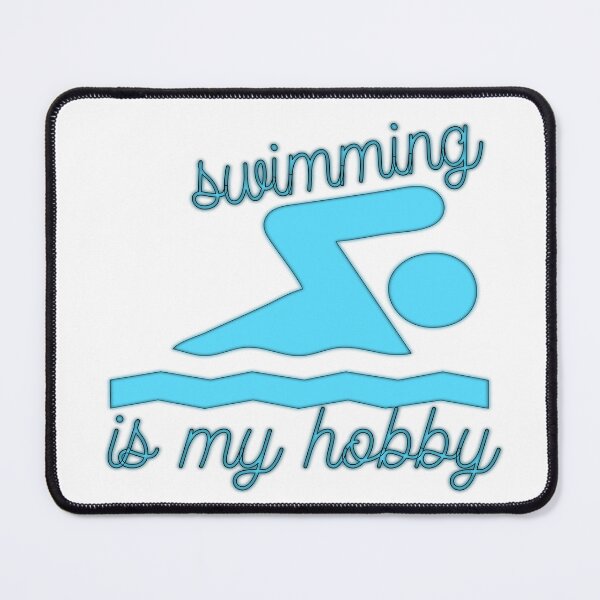 Item preview, Swimming Is My Hobby – Swimmer & Water Sports Design – Hobby & Gift Idea designed and sold by sednalafandy79.
