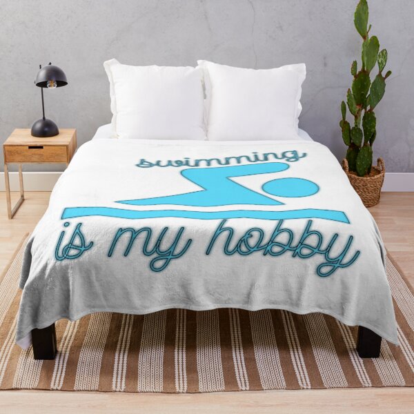 Item preview, Swimming Is My Hobby – Swimmer & Water Sports Design – Hobby & Gift Idea designed and sold by sednalafandy79.