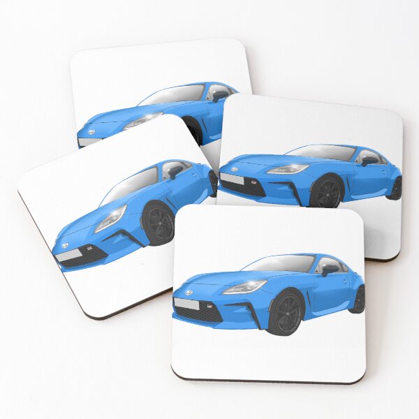Item preview, Toyota GR86 Apollo Blue Sports Car designed and sold by Abbies-Art.