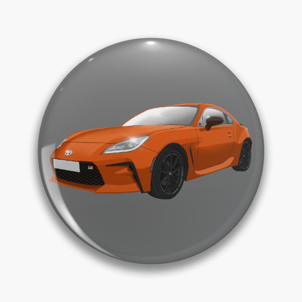 Item preview, Toyota GR86 Orange Sports Car designed and sold by Abbies-Art.
