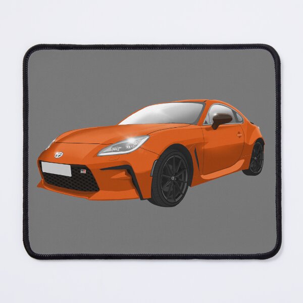 Item preview, Toyota GR86 Orange Sports Car designed and sold by Abbies-Art.