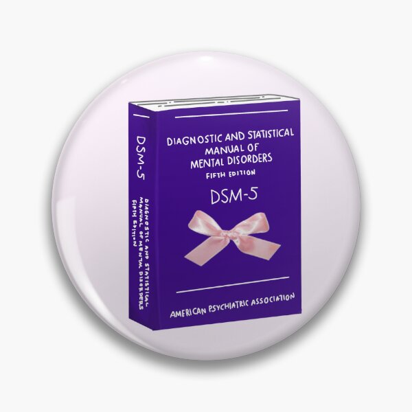 Item preview,   DSM-5 with Pink Bow designed and sold by freudianflip.