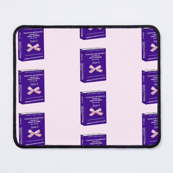 Item preview, DSM-5 with Pink Bow designed and sold by freudianflip.