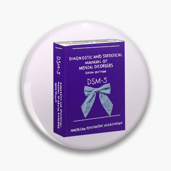 Item preview, DSM-5 with Blue Bow designed and sold by freudianflip.