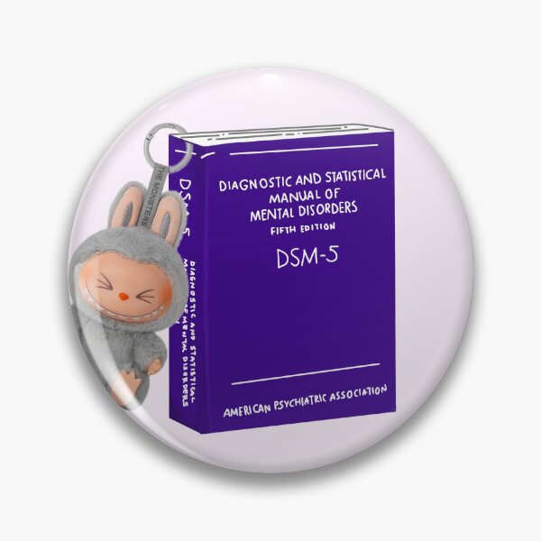 Item preview, DSM-5 with Labubu designed and sold by freudianflip.