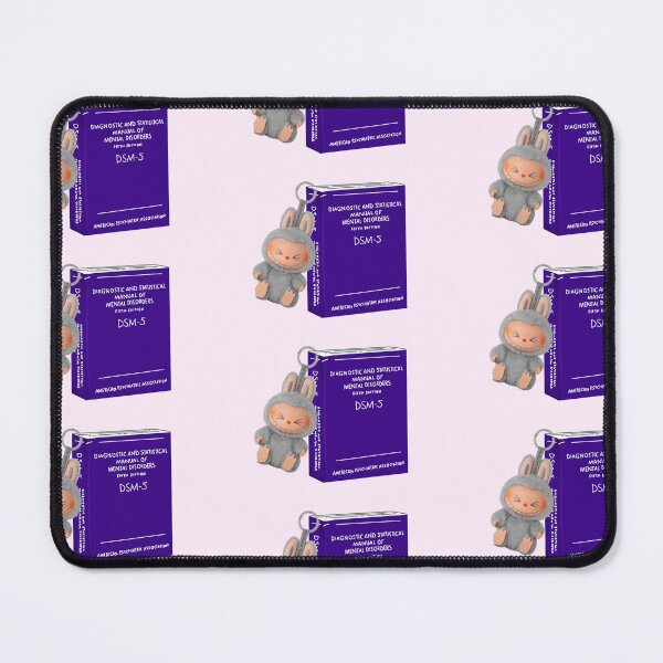 Item preview, DSM-5 with Labubu designed and sold by freudianflip.